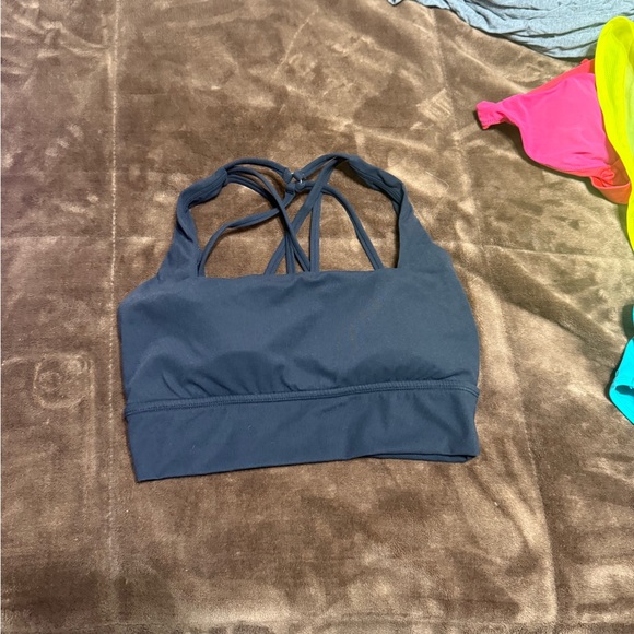 Woman’s sjze small BuffBunny Strappy Back Sports Bra - Black - Picture 7 of 13